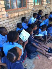 Reading Hyena Time at Alldays Primary